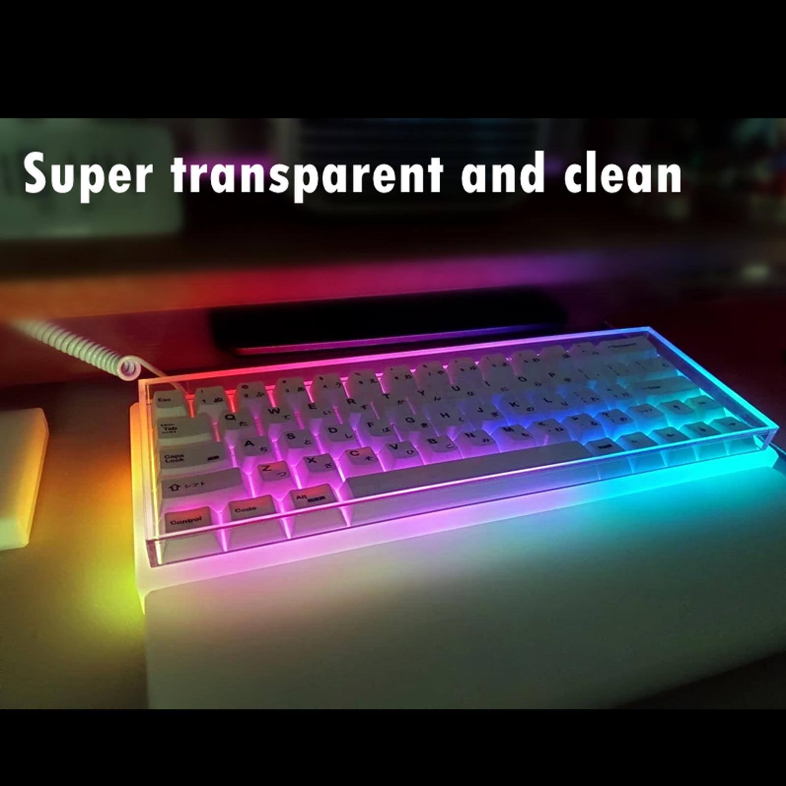 108 คีย์คีย์บอร์ดฝุ่นอะคริลิคโ - Gaming Accessories Aesthetic บทวิจารณ์และราคา