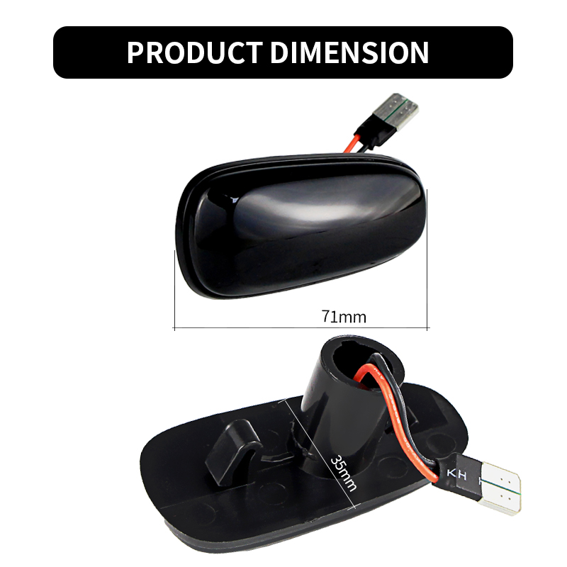 ไฟเลี้ยวข้างแบบไดนามิก LED 2 ช - Gaming Accessories Rack บทวิจารณ์และราคา